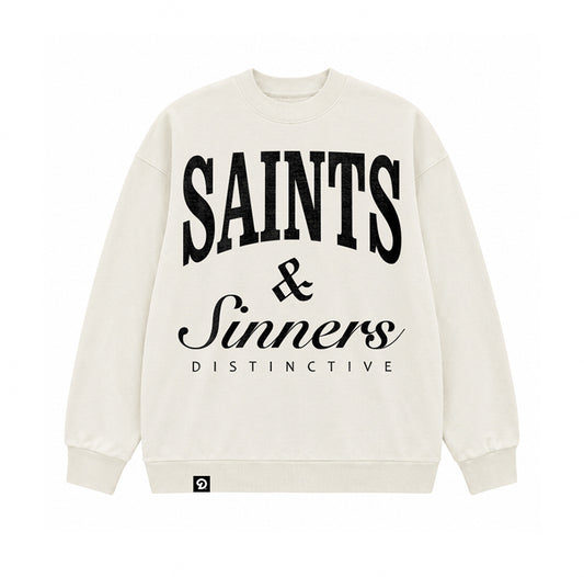 SAINTS AND SINNERS - LIGHTWEIGHT SWEATSHIRT