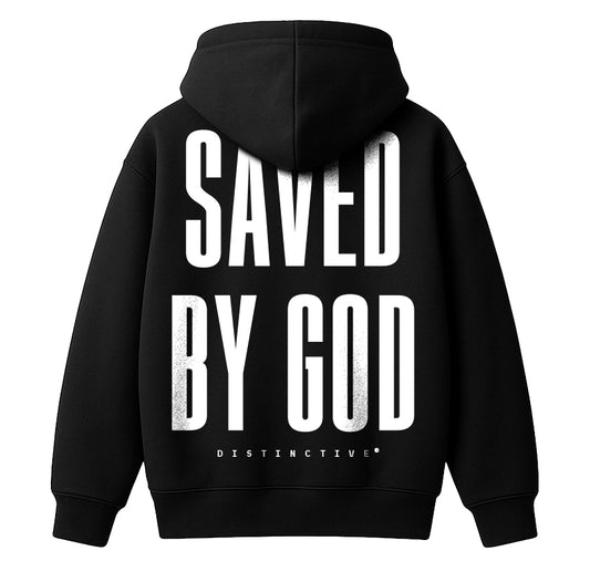 SAVED BY GOD HOODIE - OVERSIZE BOXY