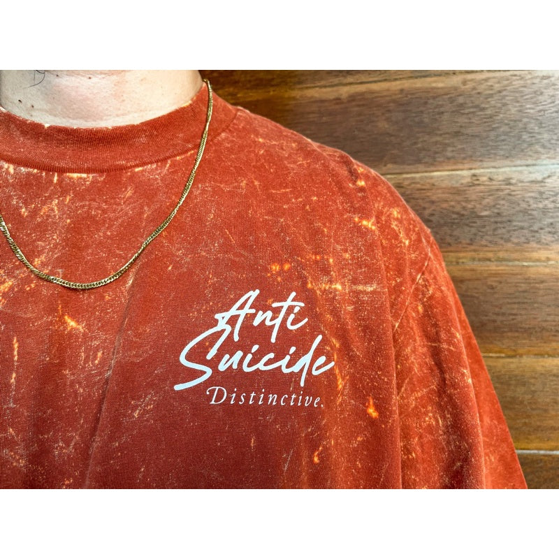 ANTI SUICIDE - OVERSIZE VINTAGE ACID WASH