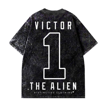 THE ALN - OVERSIZE VINTAGE ACID WASH